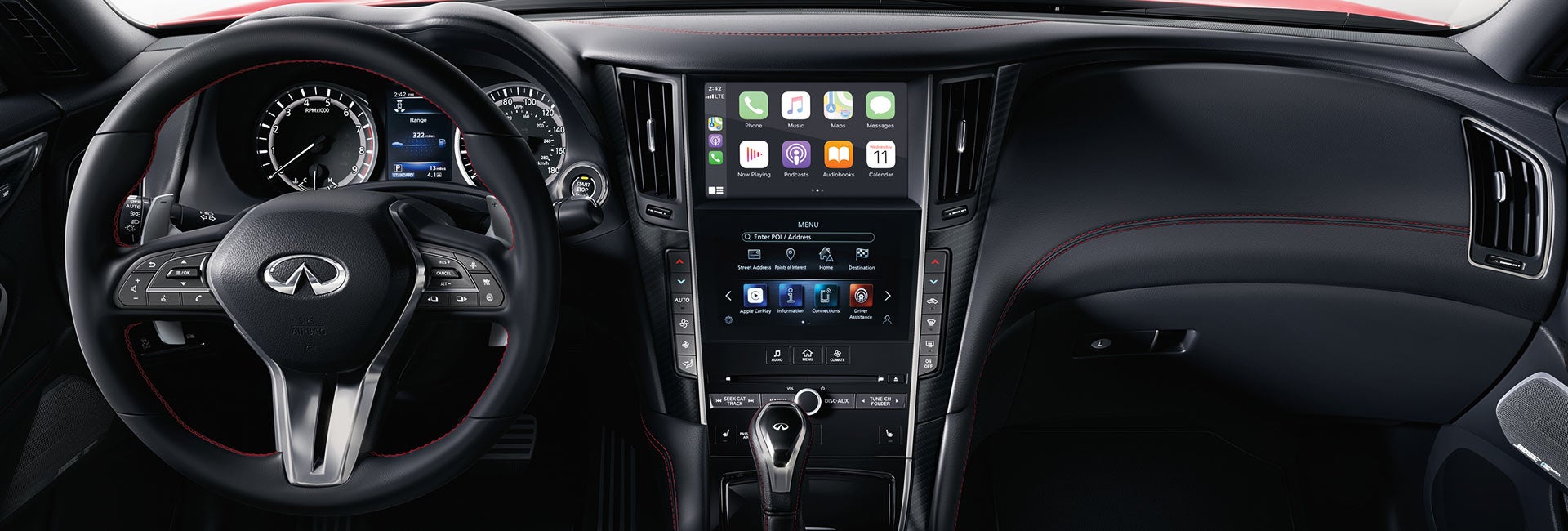 2022 Infiniti Q60 Interior | Edison INFINITI in Edison NJ
