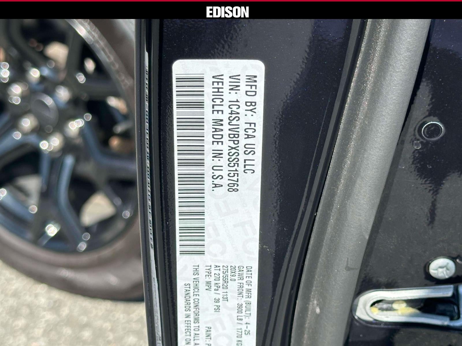 2025 Jeep Wagoneer Series II Carbide 4x4