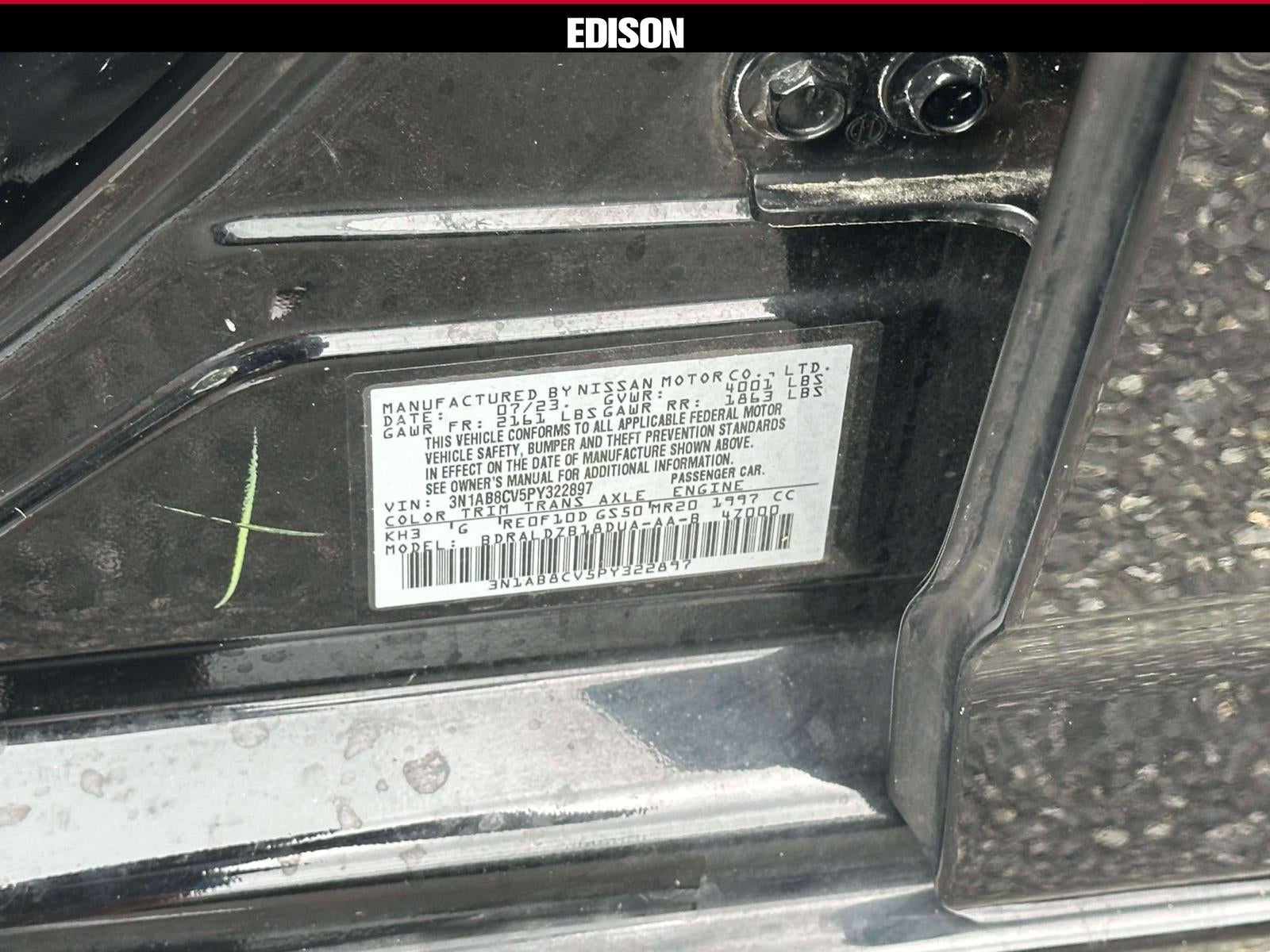 2023 Nissan Sentra SV CVT