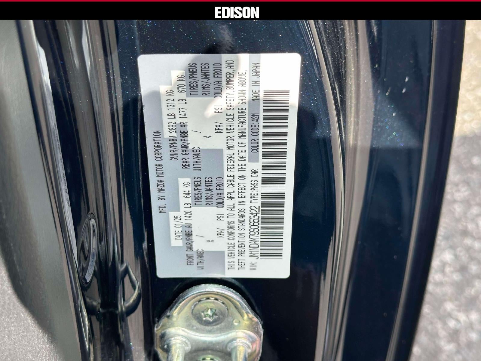2025 Mazda Mazda MX-5 Miata RF Grand Touring Auto