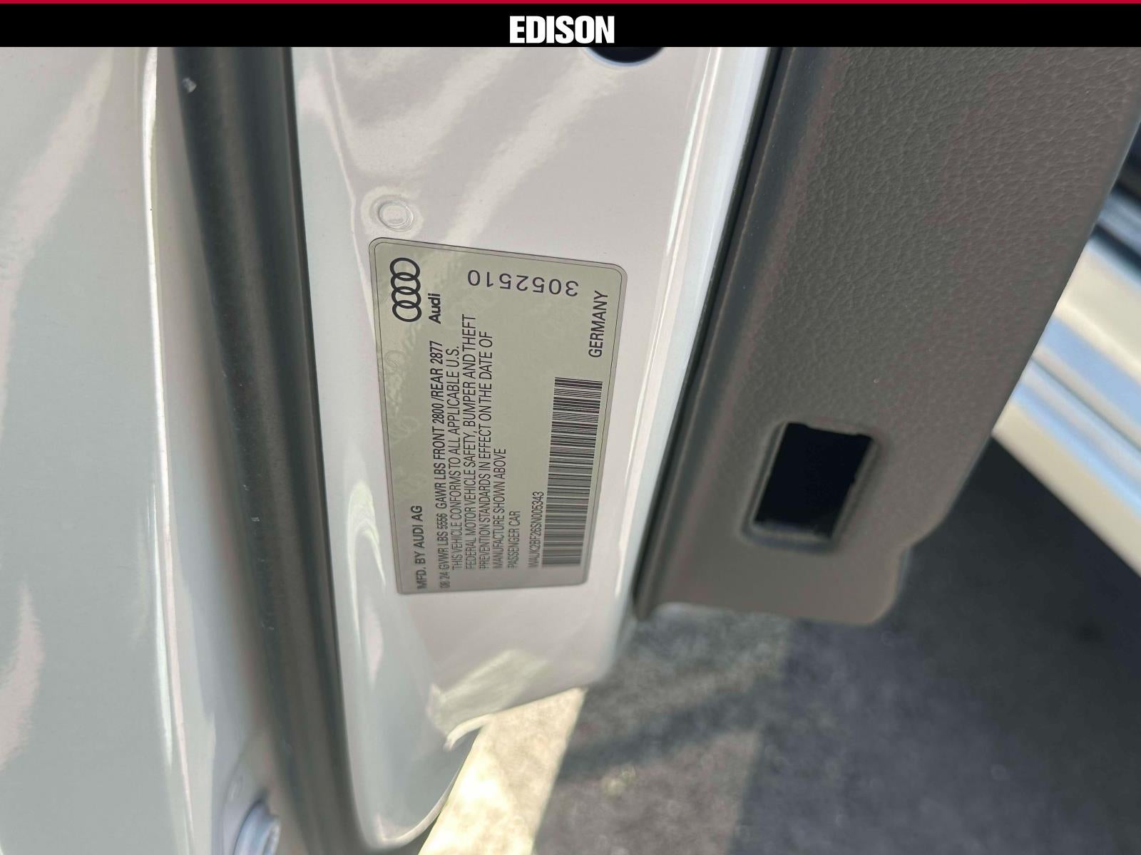 2025 Audi A6 Sedan Premium 55 TFSI quattro