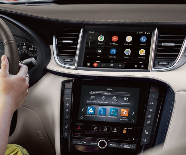 2024 INFINITI QX50 Key Features - Android Auto™ | Edison INFINITI in Edison NJ