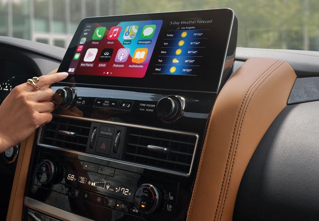 2024 INFINITI QX80 Key Features - WIRELESS APPLE CARPLAY® INTEGRATION | Edison INFINITI in Edison NJ