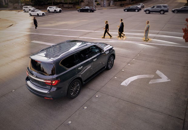 2024 INFINITI QX80 Key Features - PREDICTIVE FORWARD COLLISION WARNING | Edison INFINITI in Edison NJ